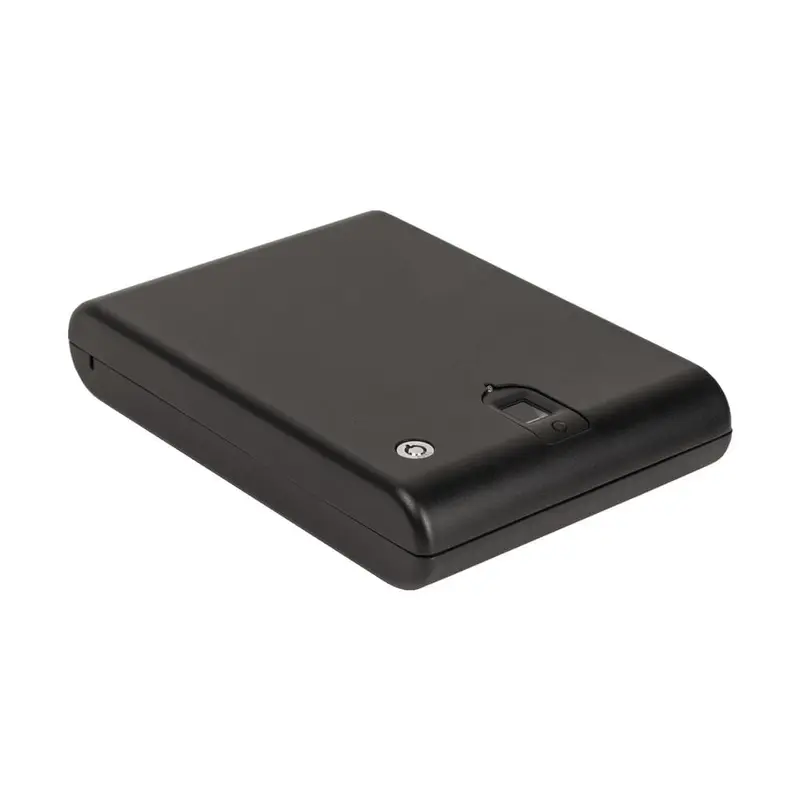 10.75 in. L Biometric Lock Small Pistol Safe