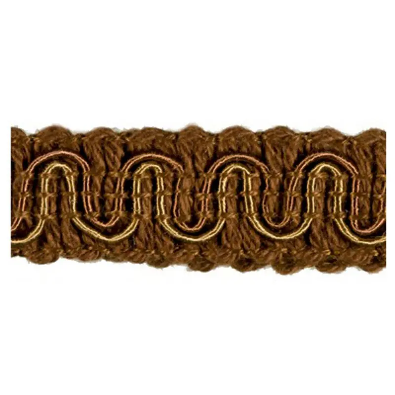 Rayon Scroll Gimp - PR03 Hazelnut 36 Yards