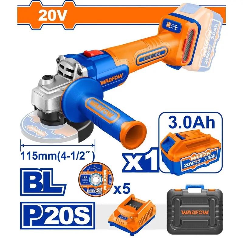 Cordless Angle Grinder WLAP522