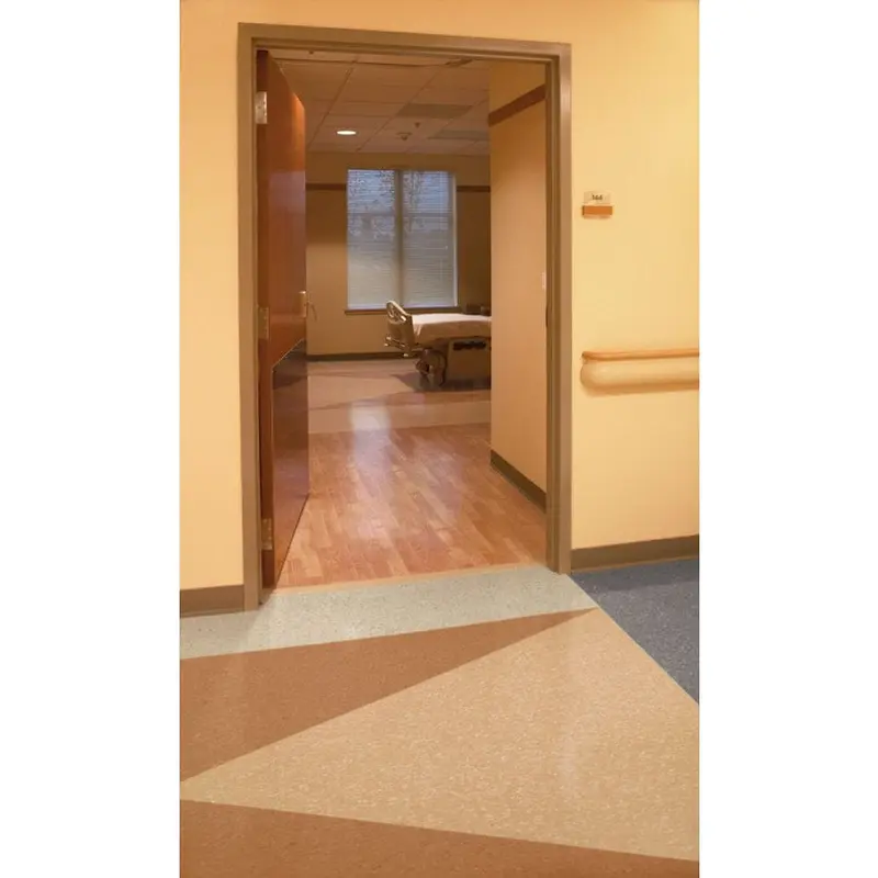 Armstrong Flooring MultiColor 45-Piece Faire White Commercial VCT Tilesq/ft
