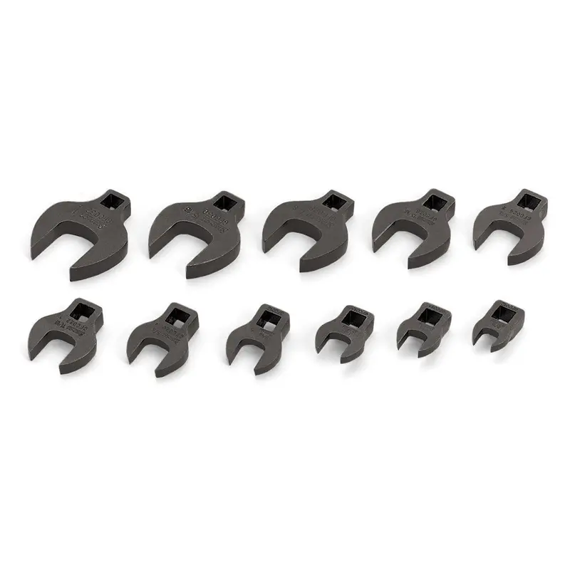Snap-on 11 pc Open-End Crowfoot Wrench Set