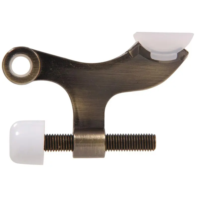 Antique Brass Hinge Pin Door Stop for Hollow Core Doors (5-Pack)0.492 / each