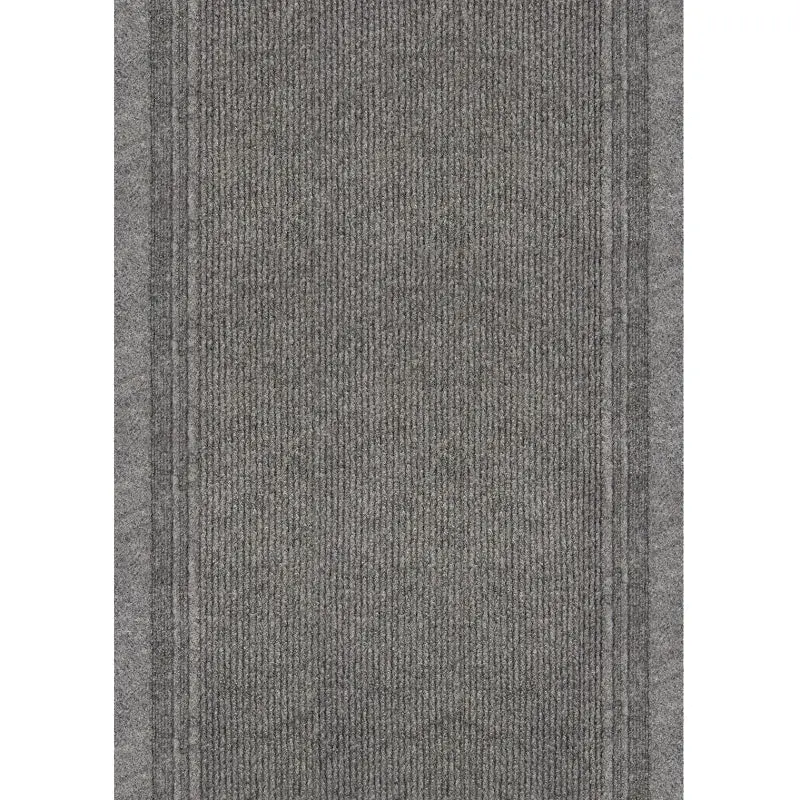 Multy Home MT1000275 Rug, 60 ft L, 26 in W, Runner, Polypropylene Rug, Gray