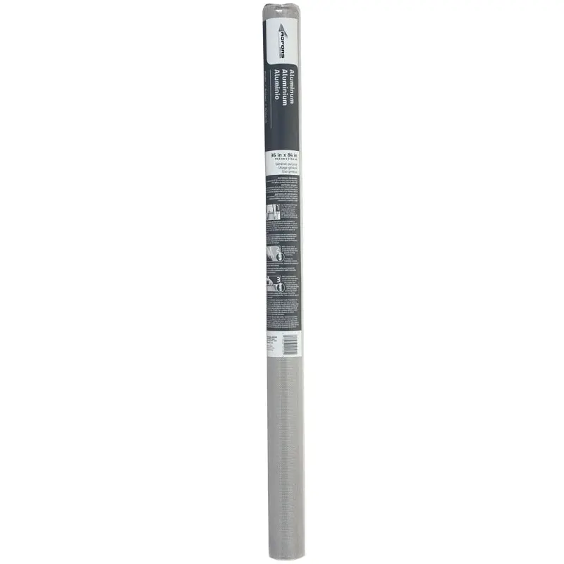 Adfors 10107 Screen Wire, 7 ft L, 48 in W, Aluminum, Bright