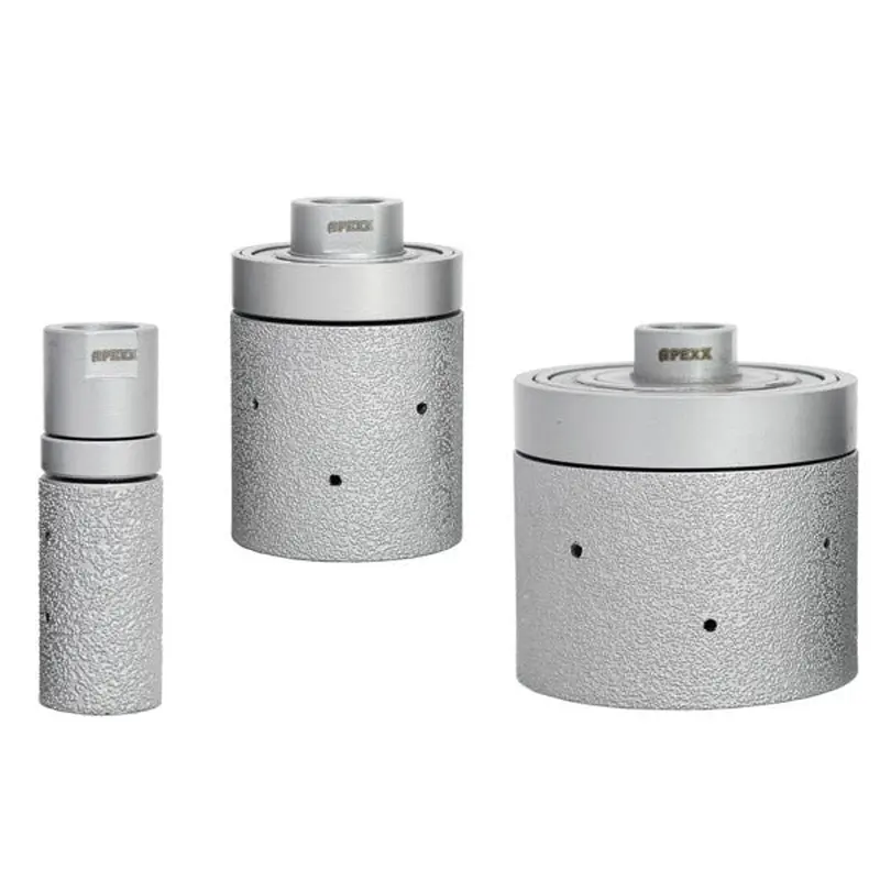 APEXX Brazed Sink Drums with Top Bearing1"  COARSE