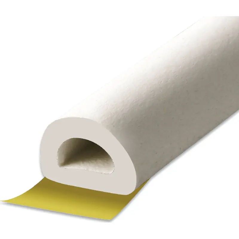Climaloc CF22004 Foam Tape, 11/32 in W, 17 ft L, 5/16 in Thick, EPDM Rubber, White