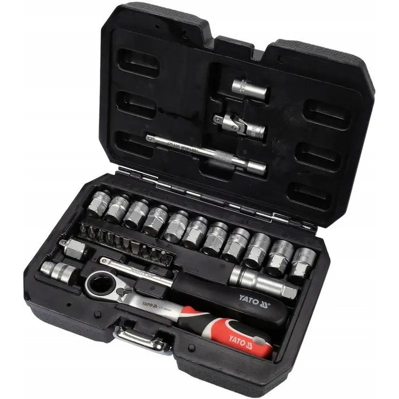 Yato Go Through Spline Socket Set 29PCS | YT-38650