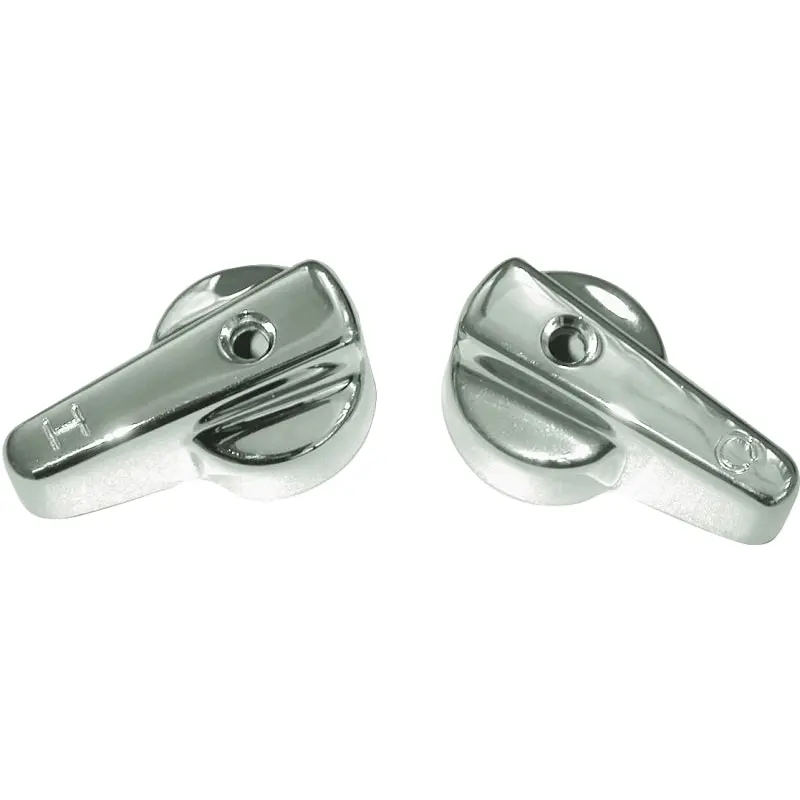 Danco 80838 Faucet Handle, Zinc, Chrome Plated, For: Universal Two Handle Faucets