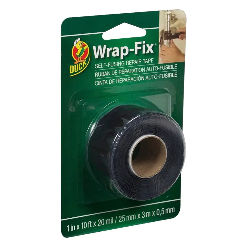 Duck 442055 Electrical Tape, 10 ft L, 1 in W, Black