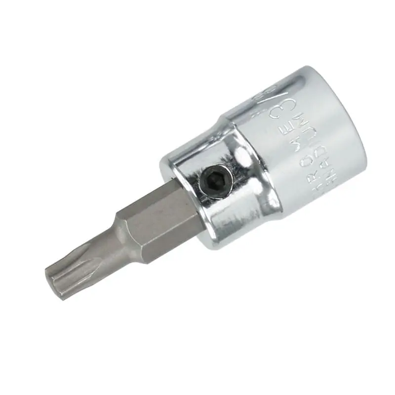 Wiha Security Torx Bit Socket 3/8 SqDr T50s