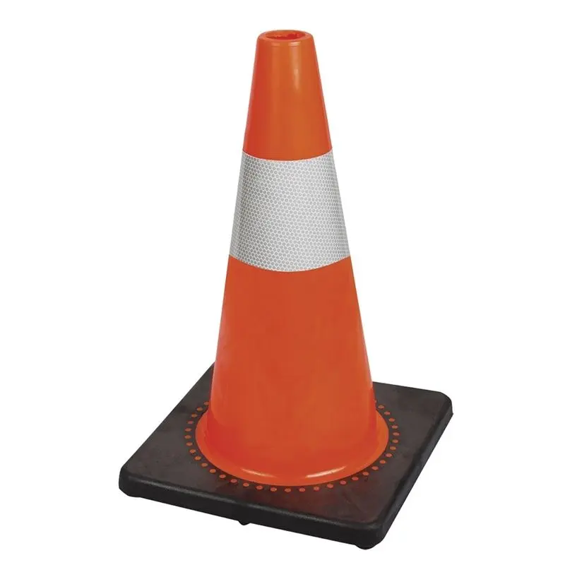 18" Traffic Cone with Weighted Base