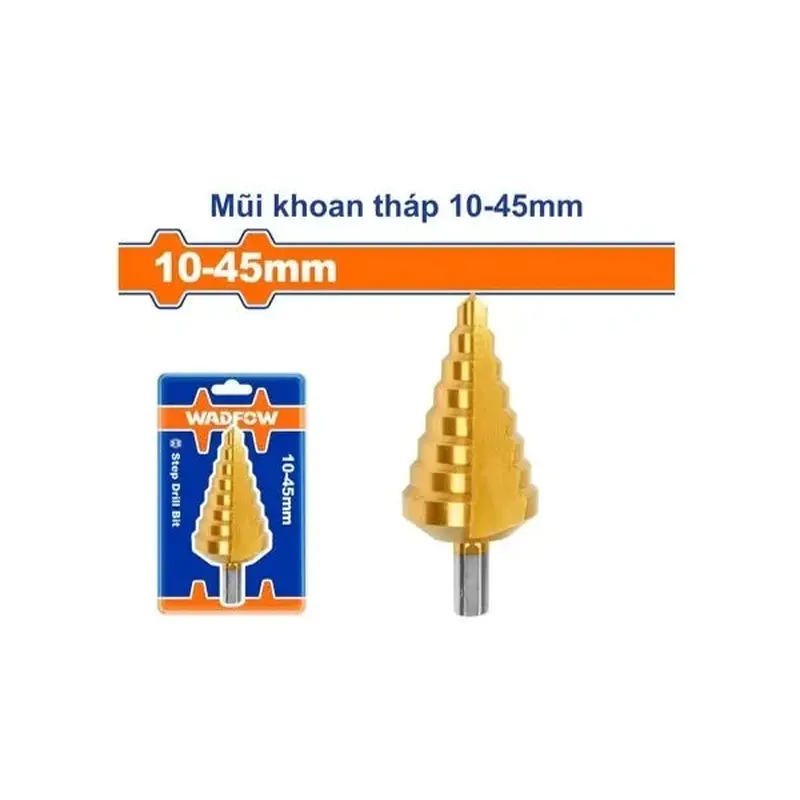 WADFOW 10-45mm Step Drill Bit WJD1405