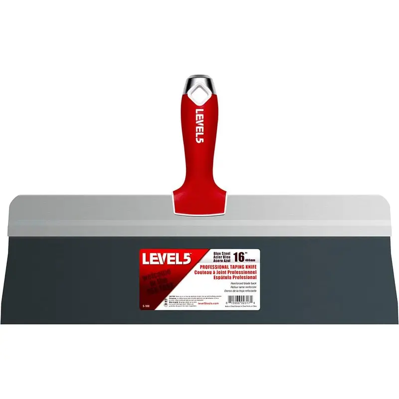 16 in. Blue Steel Big Back Taping Knife with Soft Grip Handle1.9 / each