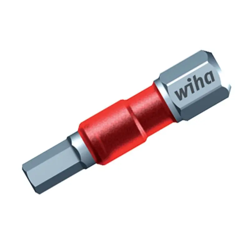 Wiha Terminator Impact Insert Bit Hex 3/16in Pack of 10 Bits