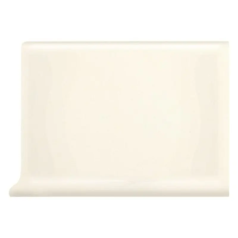 American Olean Matte Biscuit Ceramic Cove Base Tile (4-in x 6-in)