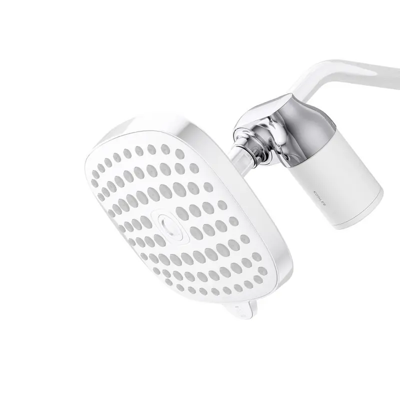 Aquifer Shower Water Filtration System in Polished ChromeVibrant Brushed Nickel / 1.7