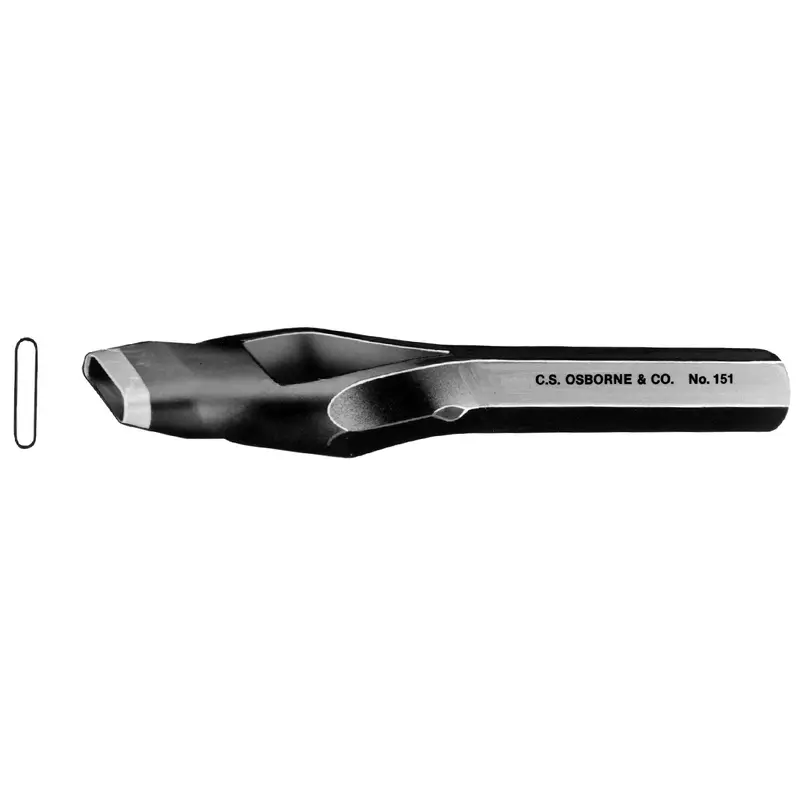 C.S. Osborne Bag or Oblong Punch - 1-1/4"