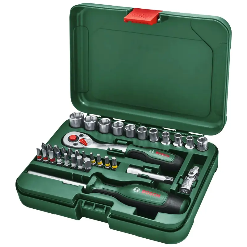 Bosch 1/4" Ratchet & Universal Screwdriver Set, 1600A02BY1