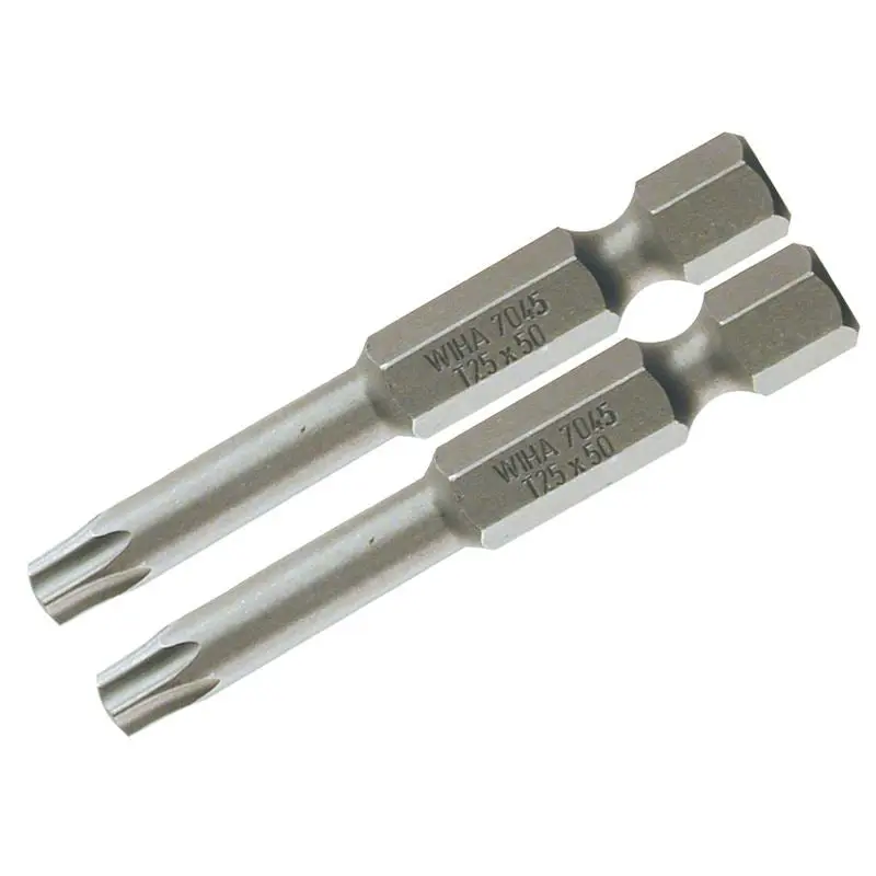 Wiha Torx Power Bit T10 x 50mm Pack of 2 Bits