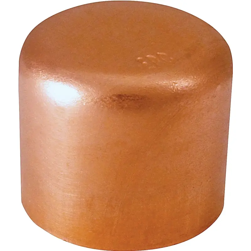 Elkhart Products 30634 Tube Cap, 1-1/4 in, Sweat, Wrot Copper