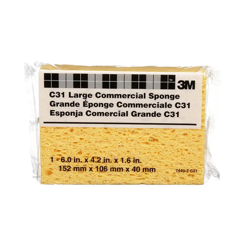 3M Commercial Size Sponge  6 in x 4.25 in x 1.625 in