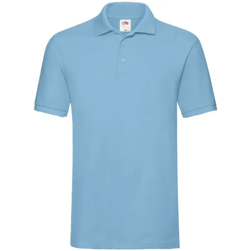 Fruit of the Loom Premium Polo Shirt | Sky BlueS