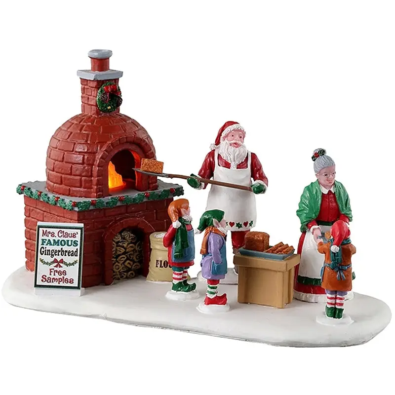 Lemax 34086 Mrs. Claus Gingerbread Bake, B/O