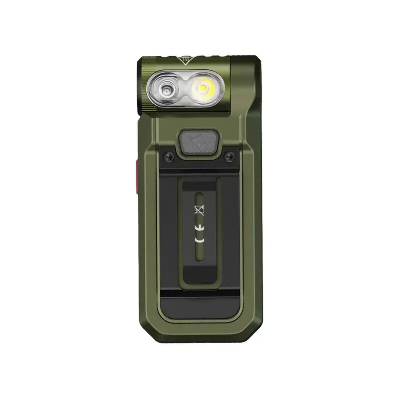 Fenix 150 lumen ClipOn Flashlight Green | SW05RUV