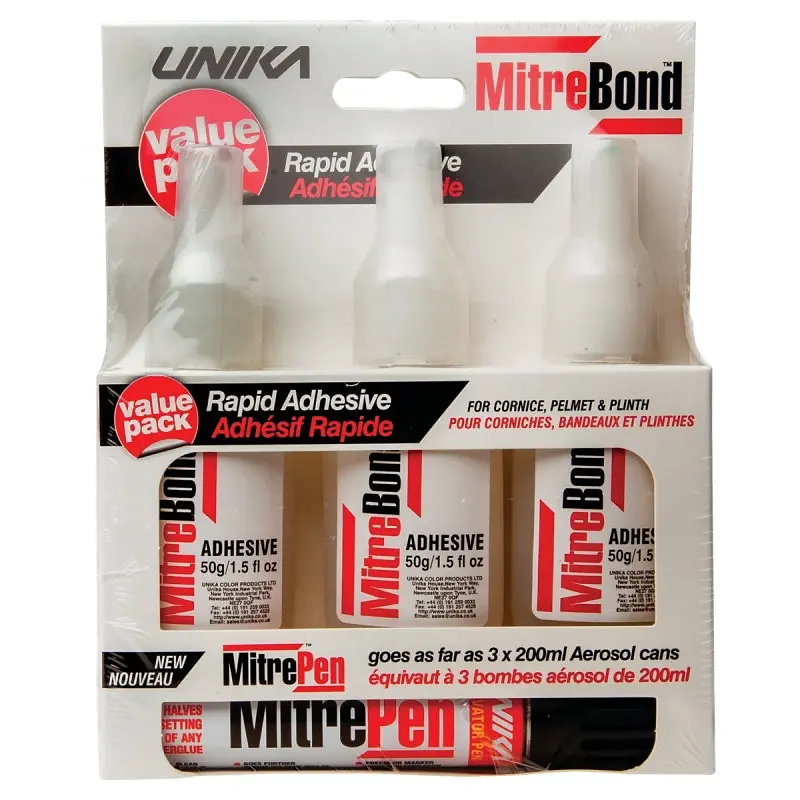 MitreBond AG616.4CR 3 50G Instant Adhesive, 50 g Bottle