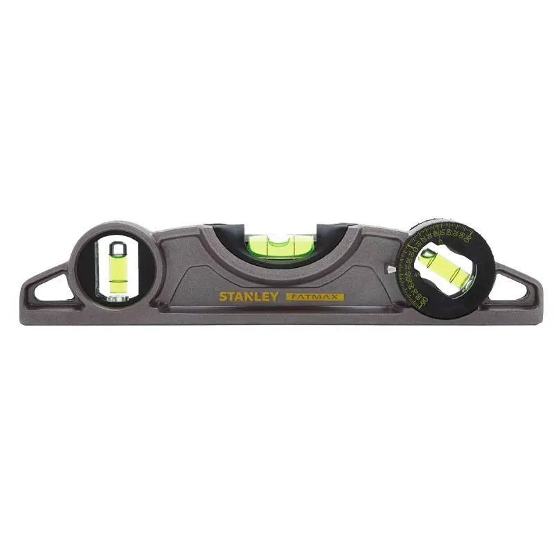 STANLEY FMHT43610 Torpedo Level, 9 in L, 3-Vial, Magnetic, ABS
