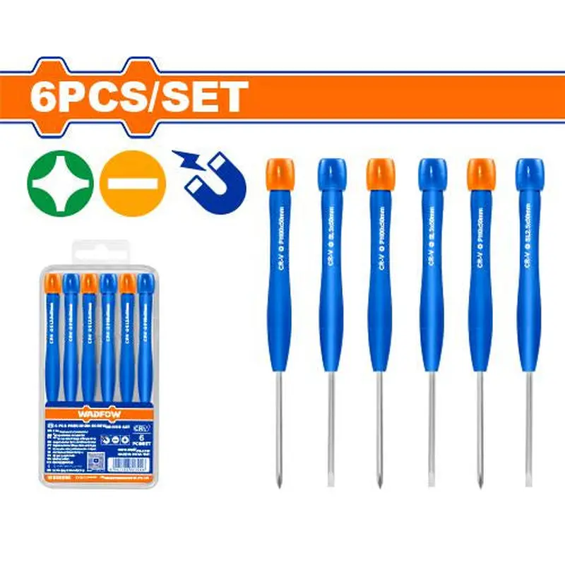 WADFOW 6pcs Precision Screwdriver Set