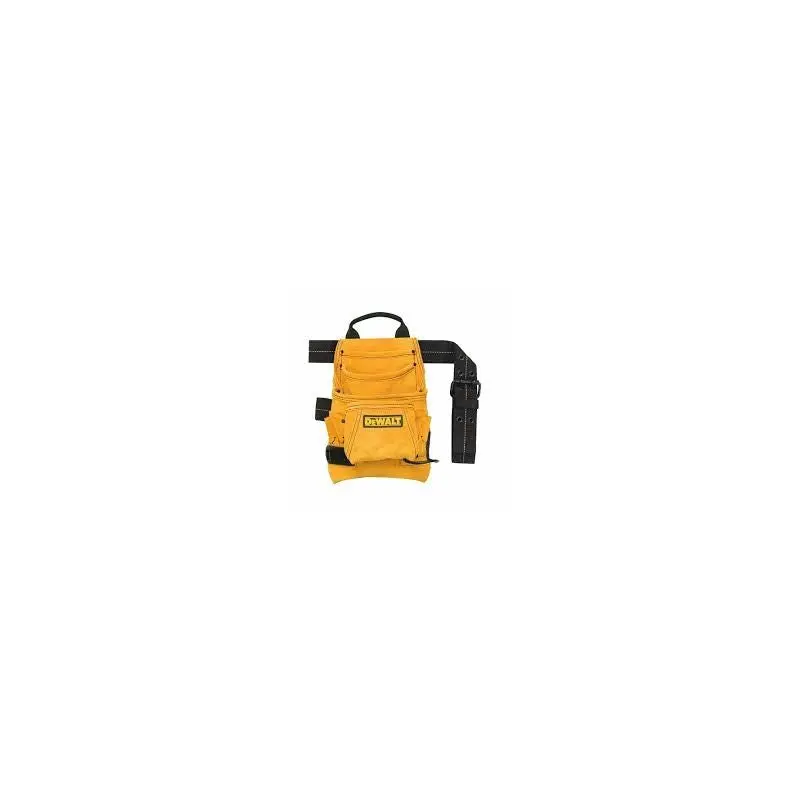 DEWALT DG5333 10 - Pocket Carpenter's Suede Nail and Tool Bag