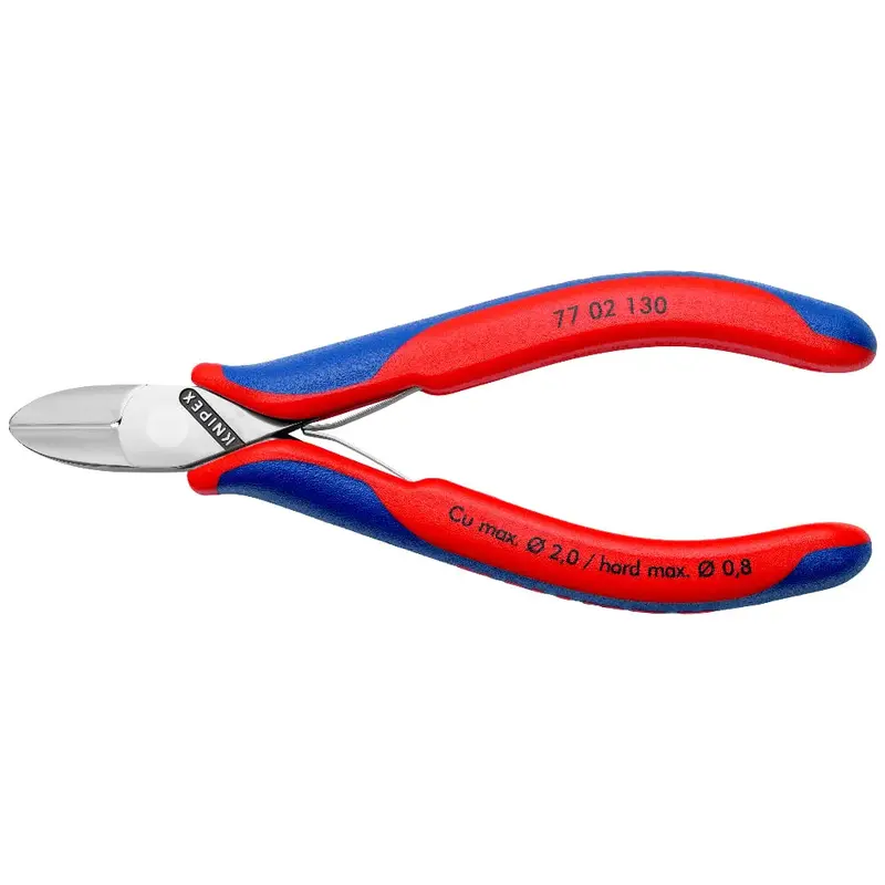 KNIPEX Electronics Diagonal Cutter 130 mm | 77 02 130