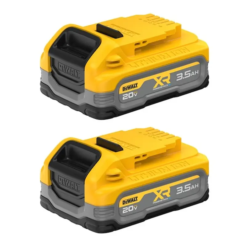 DEWALT DCBP320-2 20V MAX* XR POWERSTACK 3.5Ah Battery (2 Pk)