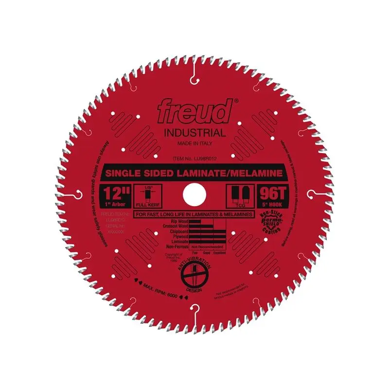 Freud | LU98R012 12" Single Sided Laminate / Melamine Blade