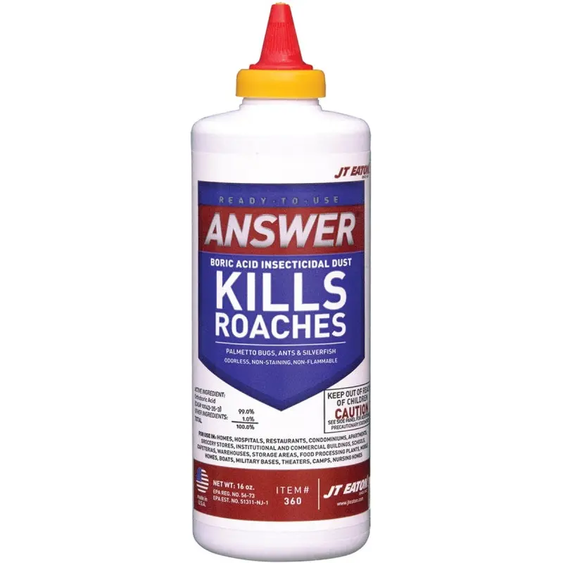 J.T. Eaton Answer 360 Insecticidal Dust, Powder, 16 oz, Bottle