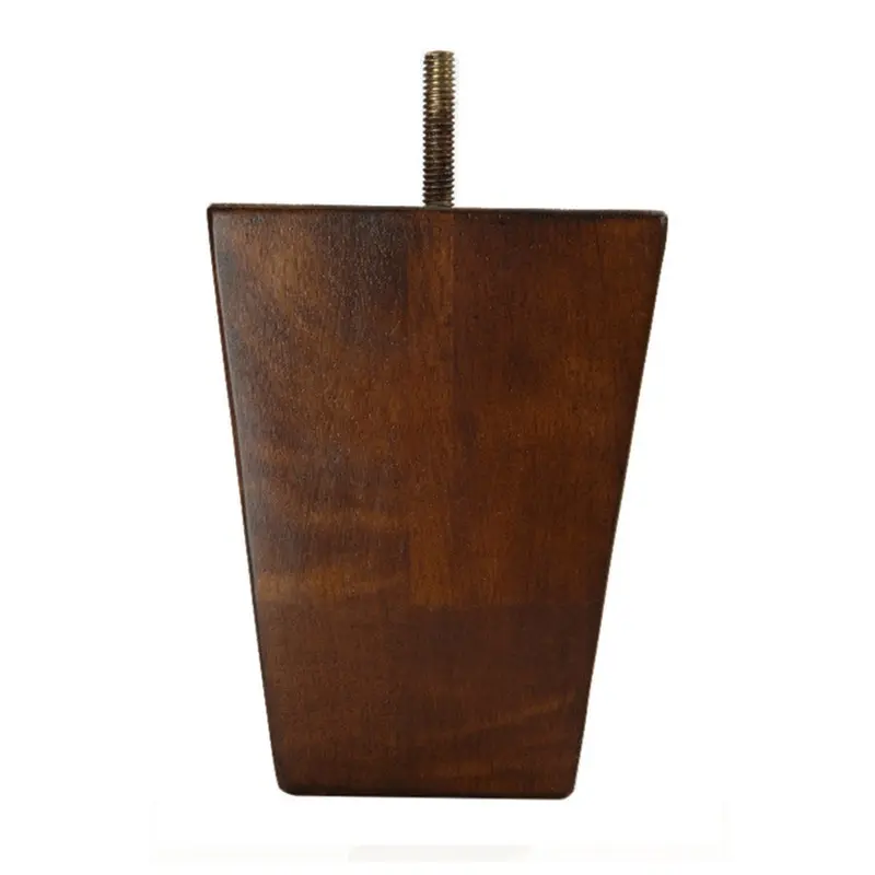 Square Leg Walnut 5" x 3.875"-2.75" 24/case-BH