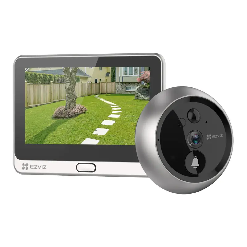 DP2C Wire-free Peephole Doorbell