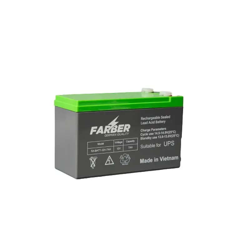 Farber SLA Battery 12V - 7 AH | FA-BATT-12V-7AH