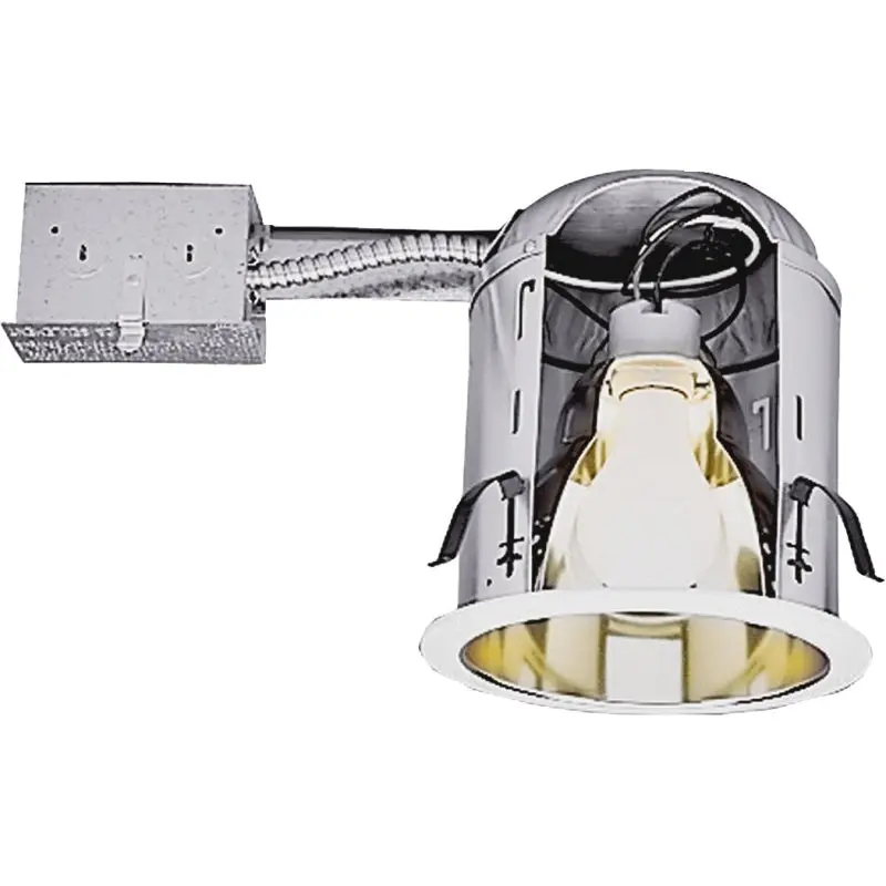 Halo H7RICT Recessed Housing, 6 in Dia Recessed Can, Aluminum