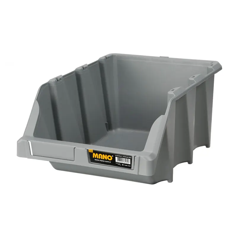 Mano G-25 Storage Bin | 200x300x130mm | Grey