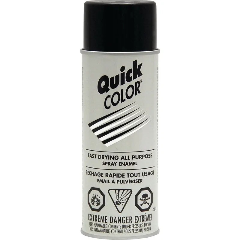 Rust-Oleum J2851830 Enamel Spray Paint, Gloss, Black, 10 oz, Can