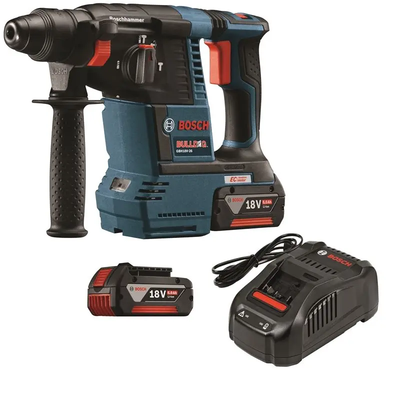 Bosch 18V EC Brushless 1 In. SDS-plus Bulldog Rotary Hammer Kit - GBH18V-26K | BFP