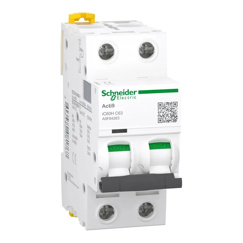 Schneider Acti9 iC60H 63A Circuit Breaker