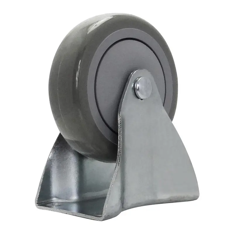 4 in. Polyurethane Fixed Caster with 375 lbs. Load Rating1.2 / each