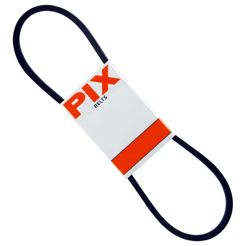 PIX B45/5L480 V-Belt, 21/32 in W, 3/8 in Thick, Black