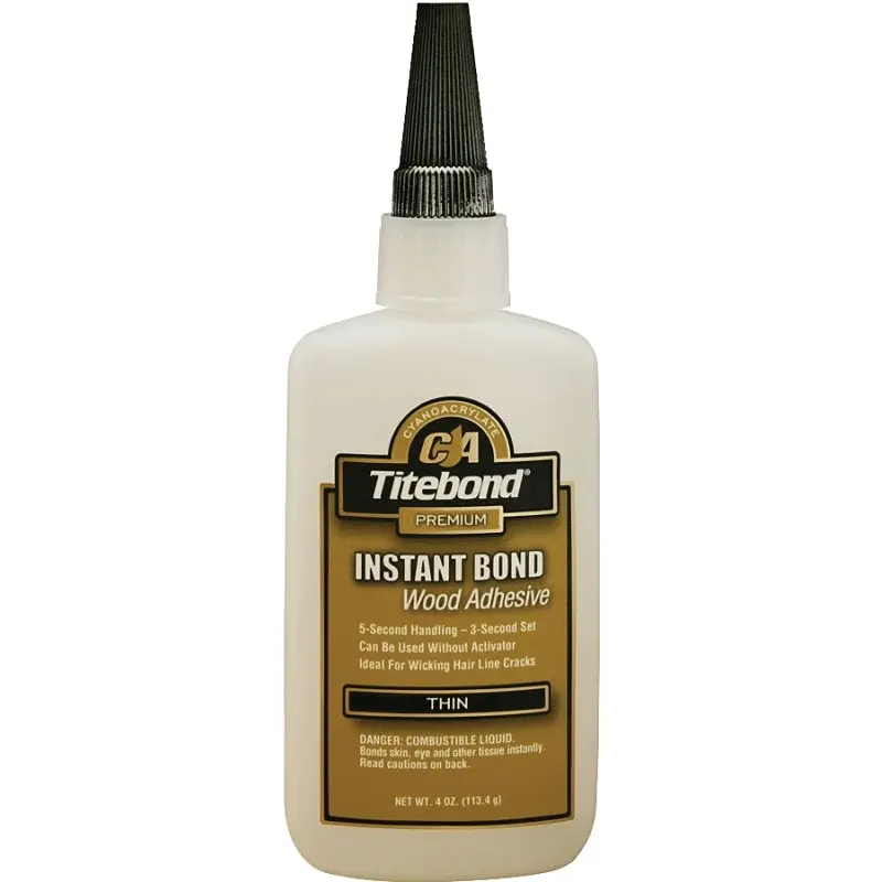 Titebond 6202 Wood Glue, Clear, 4 oz Bottle
