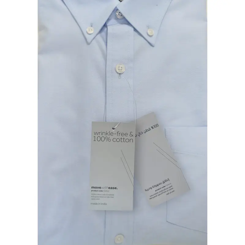 Oxford - Santhome Men's Business Wrinkle-Free Formal Shirt