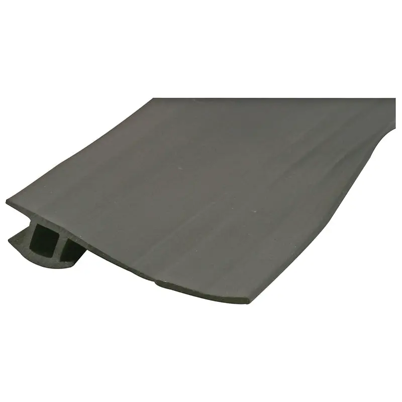 Prime-Line PL 14696 Flexible Universal Bug Strip, 1-3/8 in W, 84 in L, Vinyl, Black