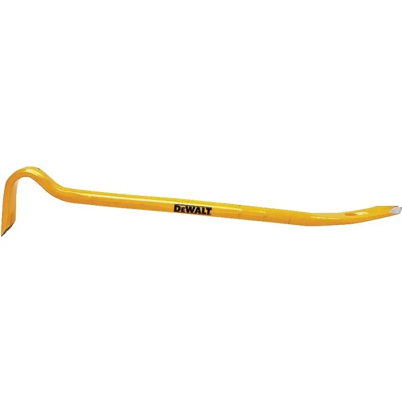 DeWALT DWHT55129 Wrecking Bar, 24 in L, Beveled Tip, Steel
